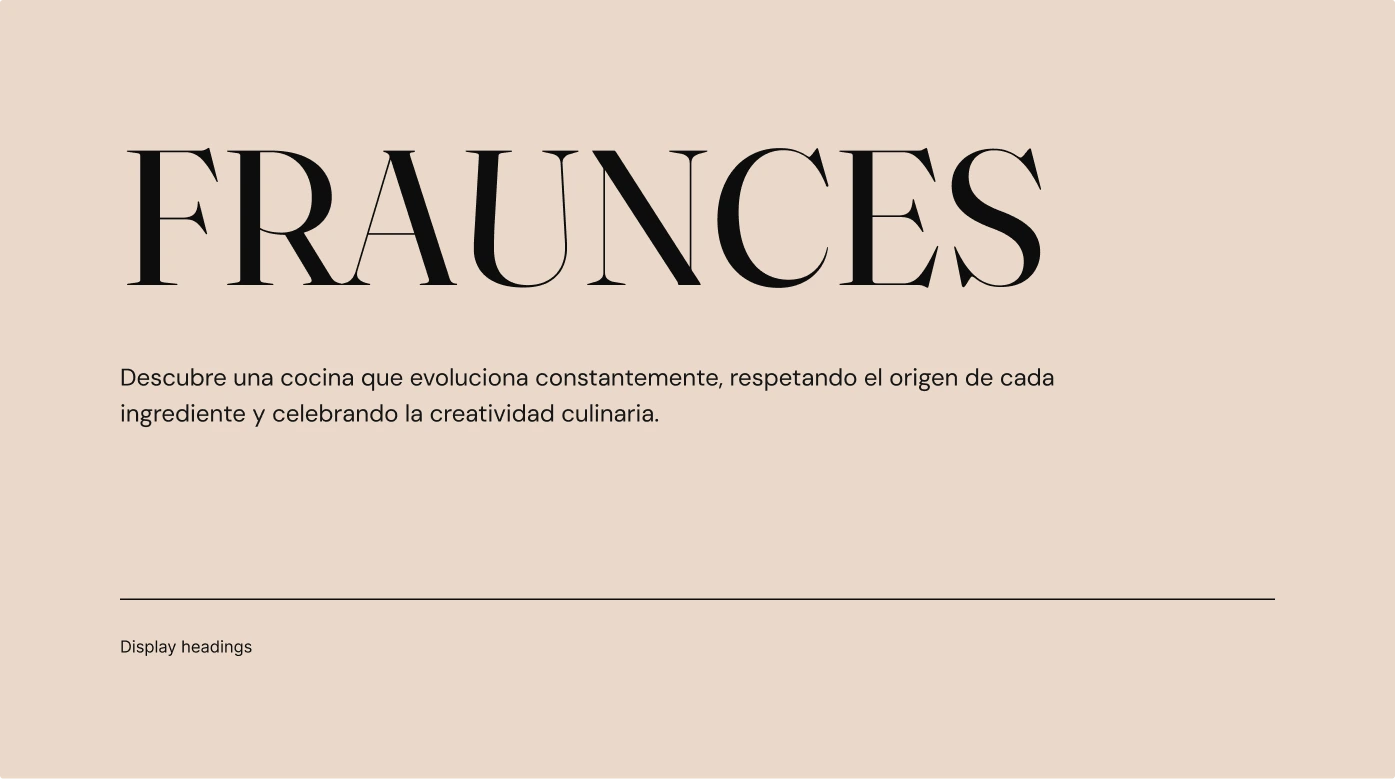 Fraunces typography demo