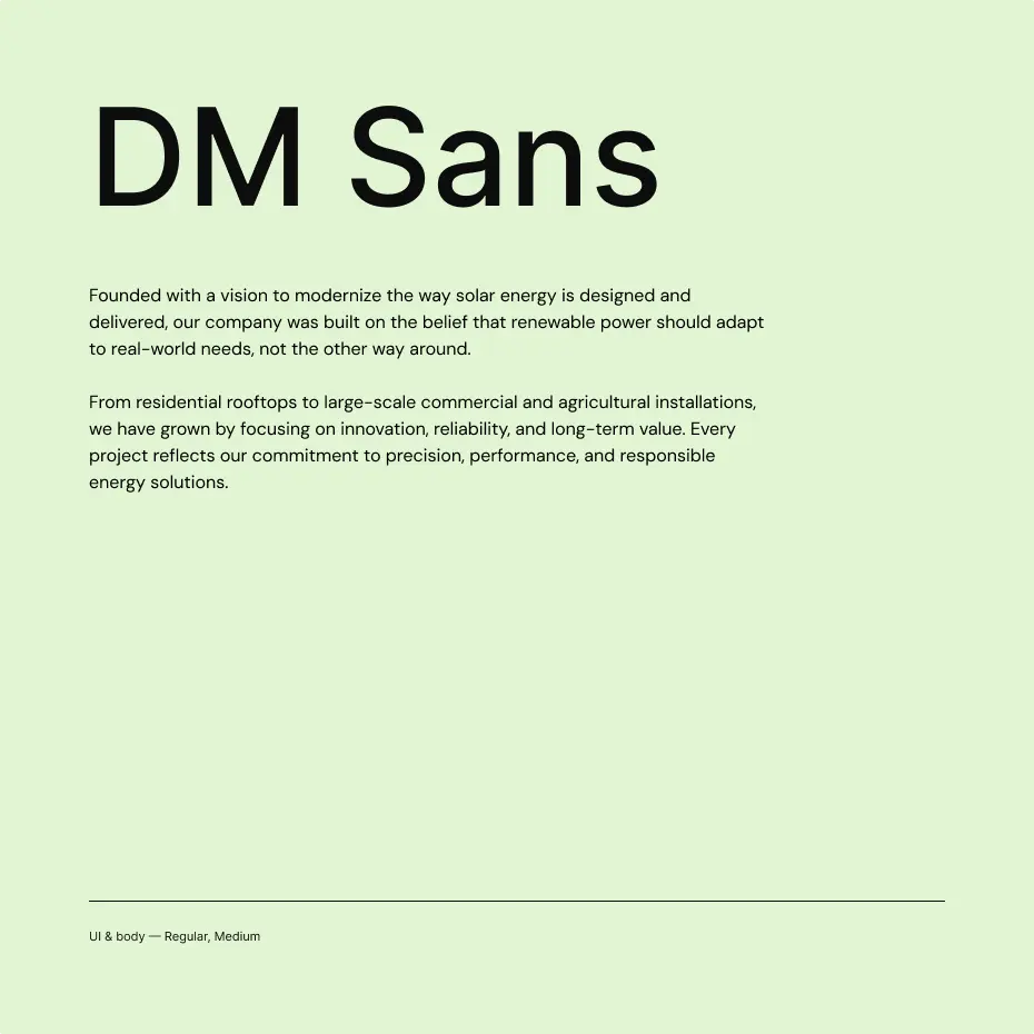 Inter and Space Mono typefaces