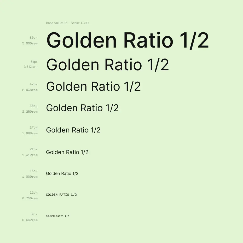 Sungrid type scale