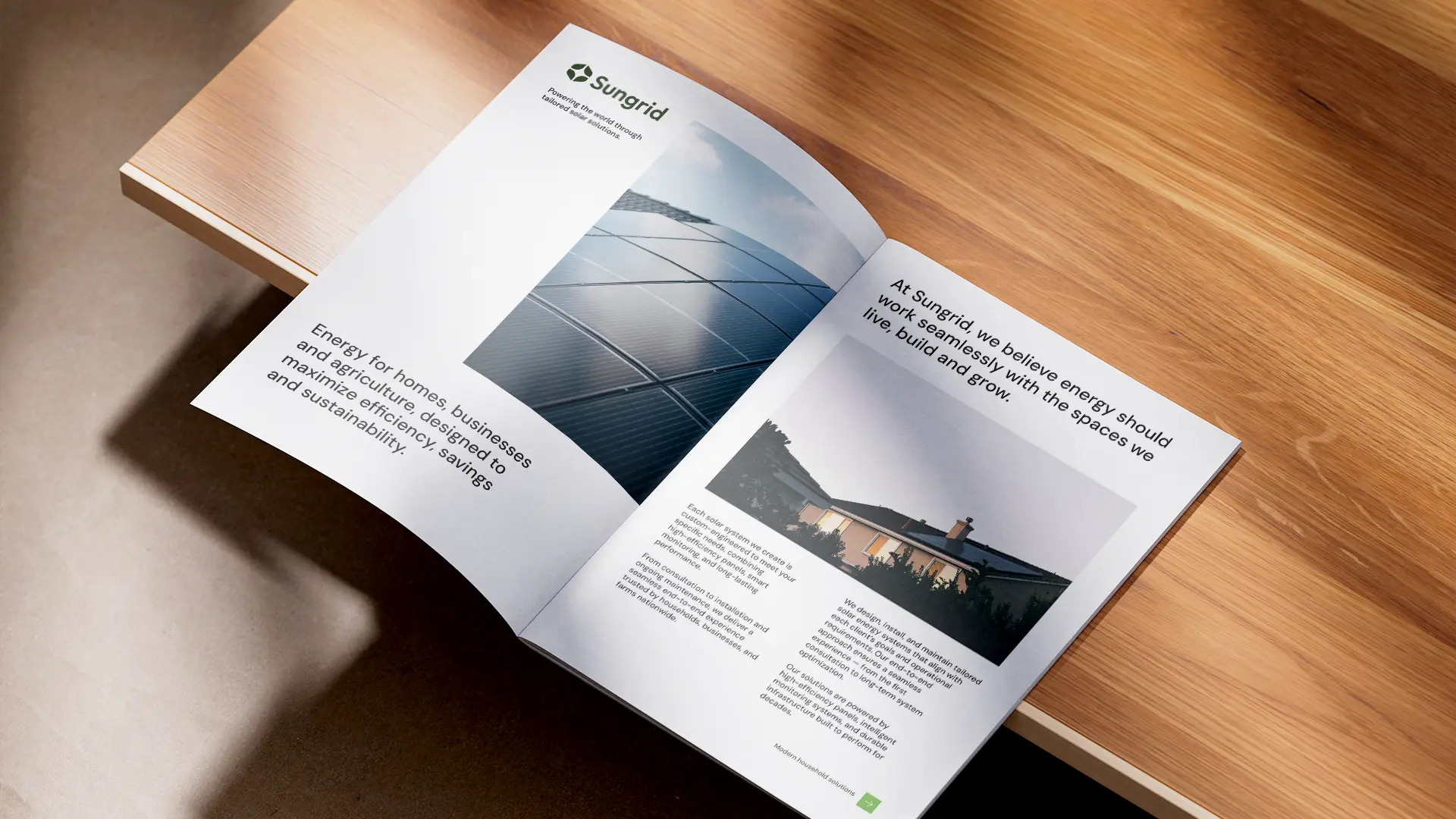 Final Sungrid website design overview